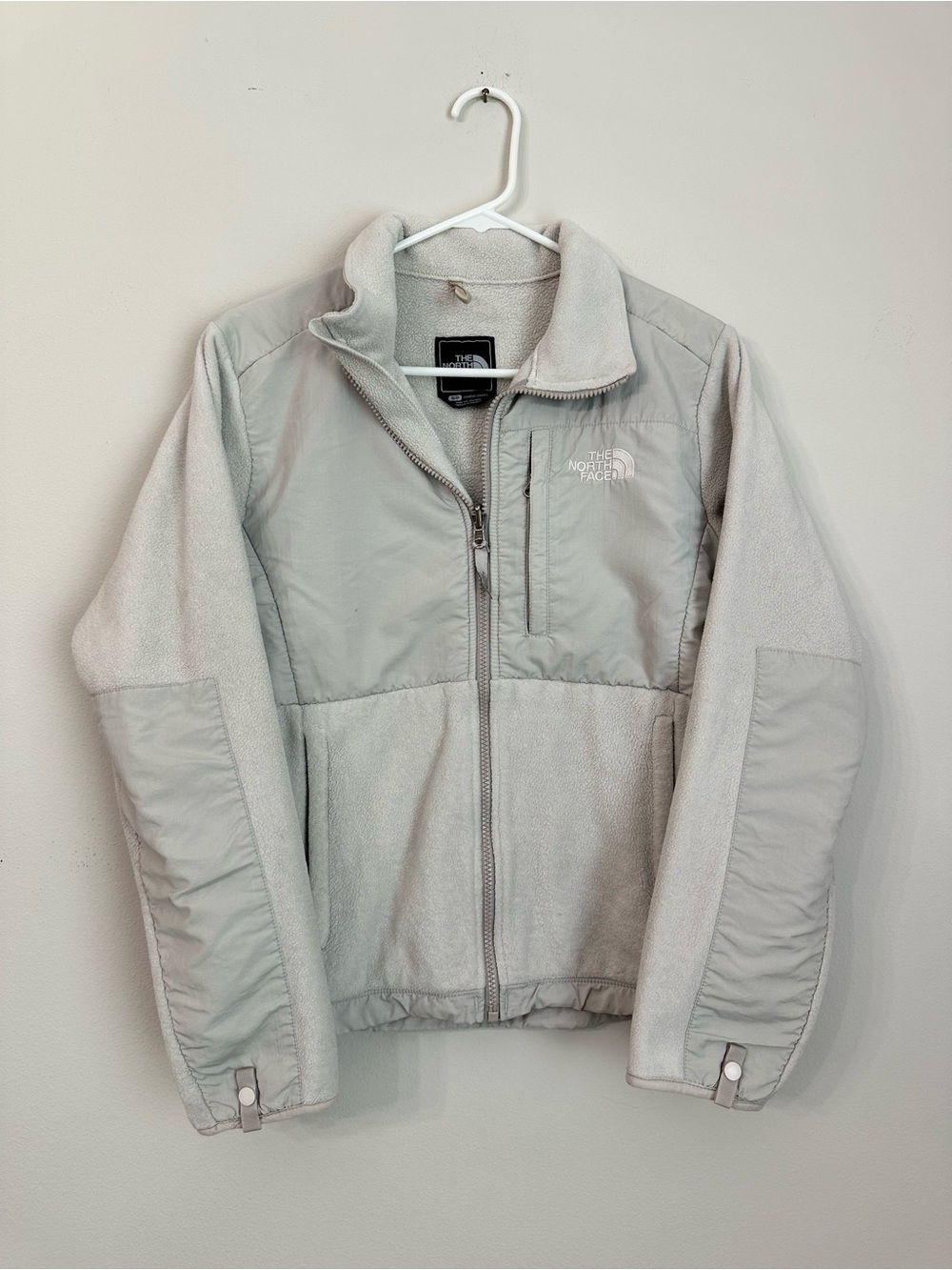 The North Face  Light Gray Fleece Jacket